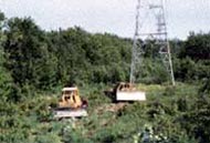 Right-of-way before cultivation