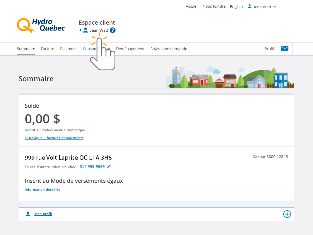 Espace Client Simplifi 