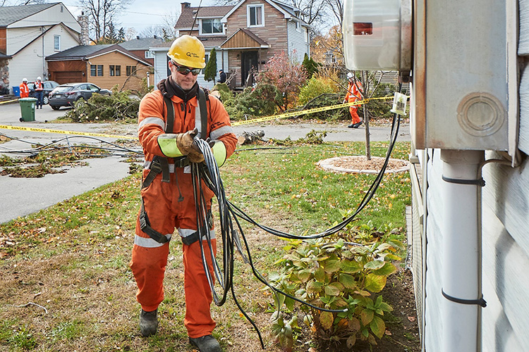 Travailleurs sur le terrain entre le 1er et le 3 novembre.