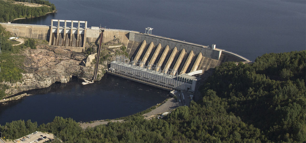 La centrale JeanLesage (Manic2) Visites des installations Hydro