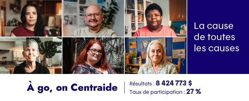 La campagne est maintenant terminée, les résultats finaux sont : 8 424 773 $ 27% de taux de participation