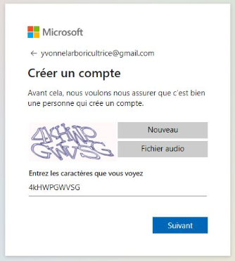 Créationcompte