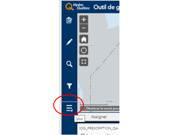 Plus d'options