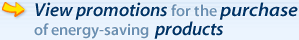 Image: View promotions for the purchase of energy-saving products