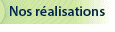 Nos réalisations
