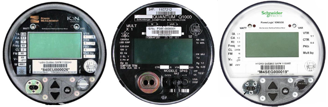 Emplacement du numéro de compteur sur un compteur mécanique
