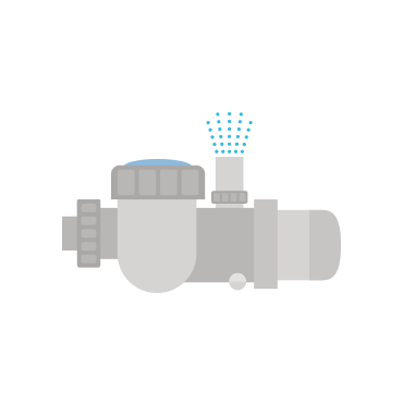 High-speed (standard), above-ground pool