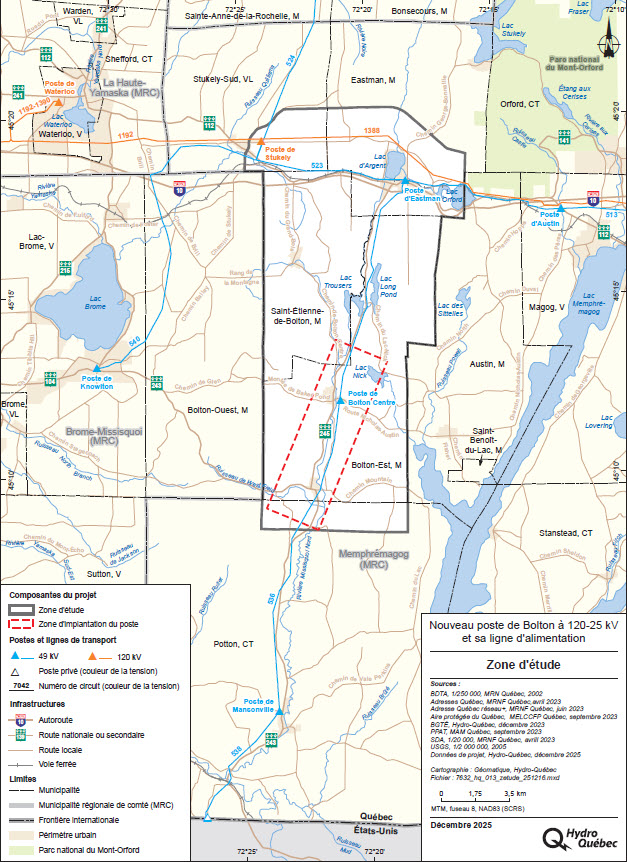 Map of the study area