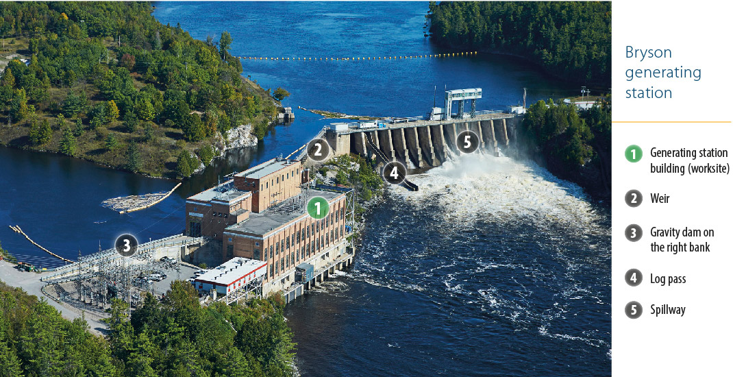 La centrale de Bryson