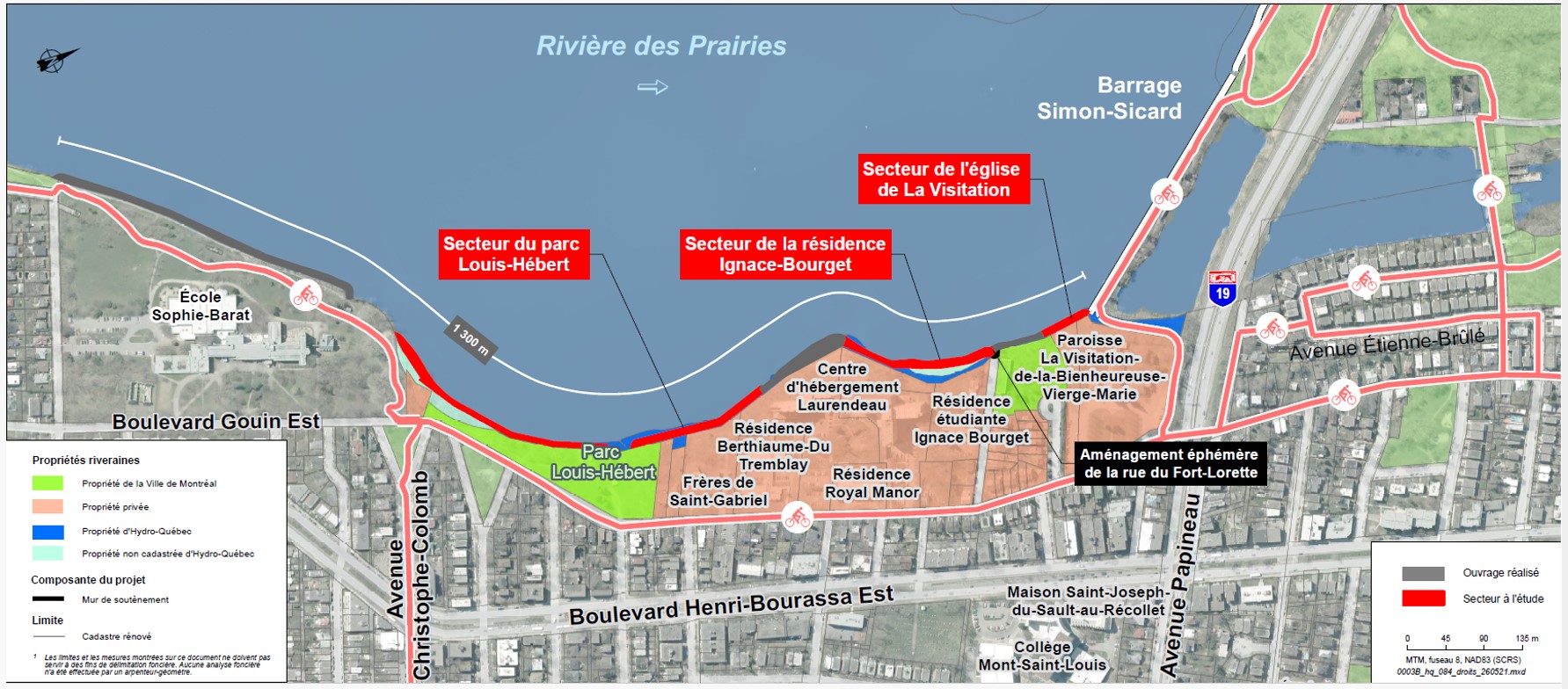 Carte interactive du barrage Simon-Sicard