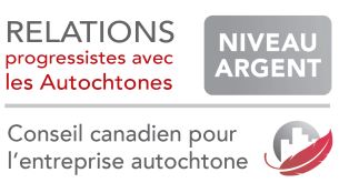 Relations progressistes avec les Autochtones. Niveau Argent. Conseil canadien pour l'entreprise autochtone.