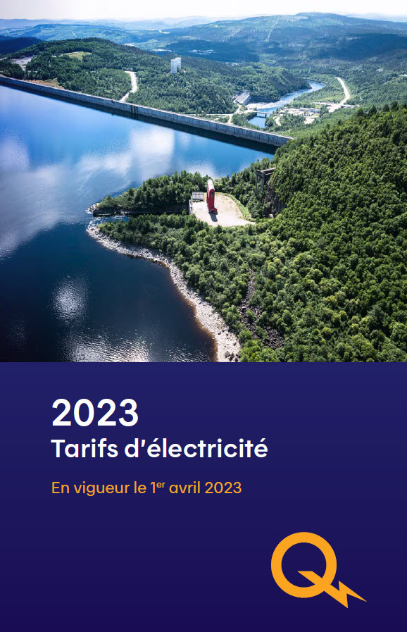 Image du document PDF des Tarifs d’électricité en vigueur depuis le 1er avril 2021