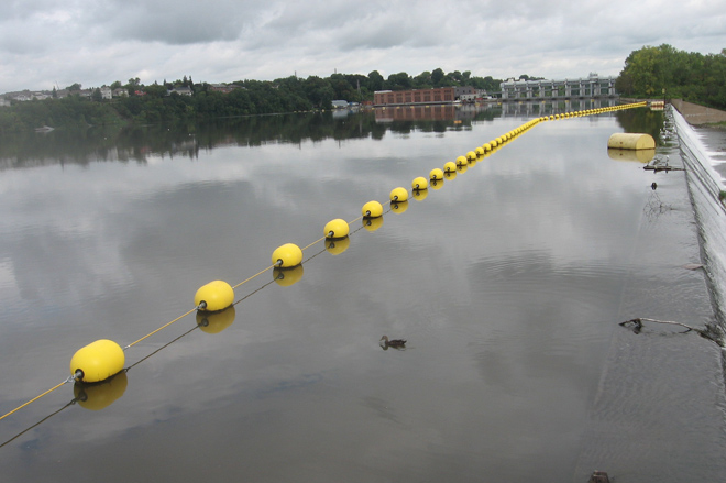 Dromes 2EP HYDRO - Protection contre les embâcles, barrage flottant de  sécurité