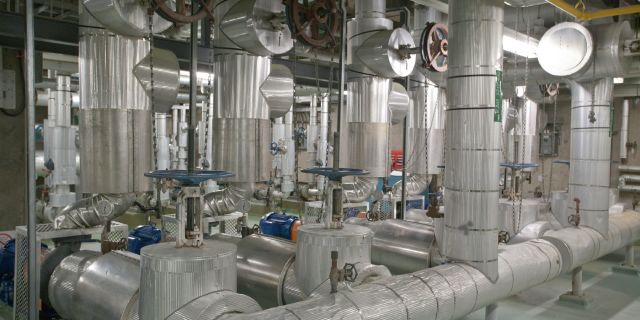 An inside look at equipment at Îles-de-la-Madeleine generating station.
